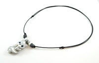 Collier CHAT BLANC