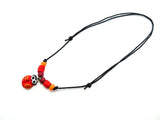 Collier COCCINELLE rouge