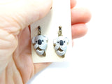 Boucles d'oreilles KOALA (pendantes)